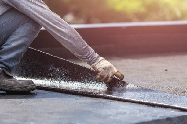 Professional Waterproofing technician working in Baldwin, GA